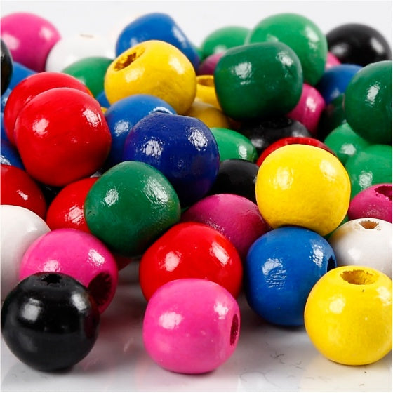 kralen multicolor 10x3 mm 70 stuks