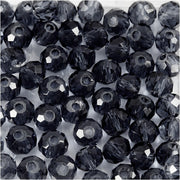 kralenset zwart 4 mm 45 stuks