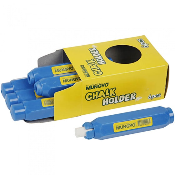 krijthouder blauw 6 stuks