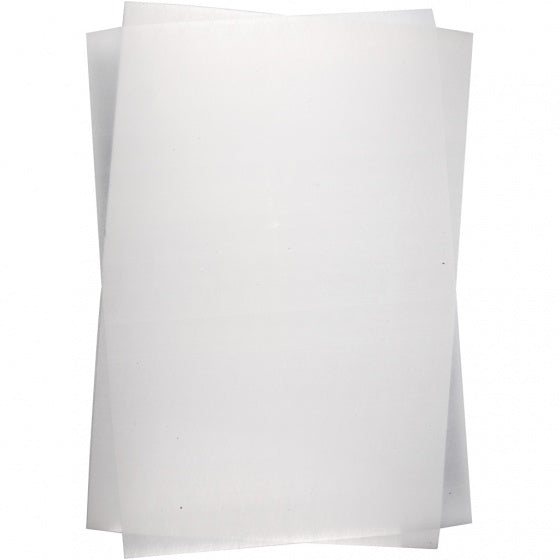 krimpfolie mat transparant 30 cm 100 vellen