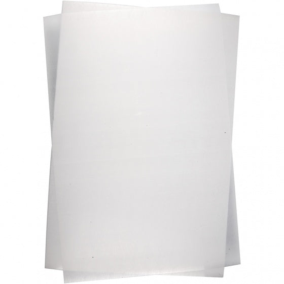 krimpfolie glans transparant 30 cm 100 vellen
