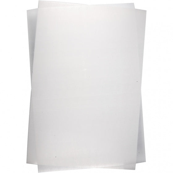 krimpfolie wit 30 cm 10 vellen