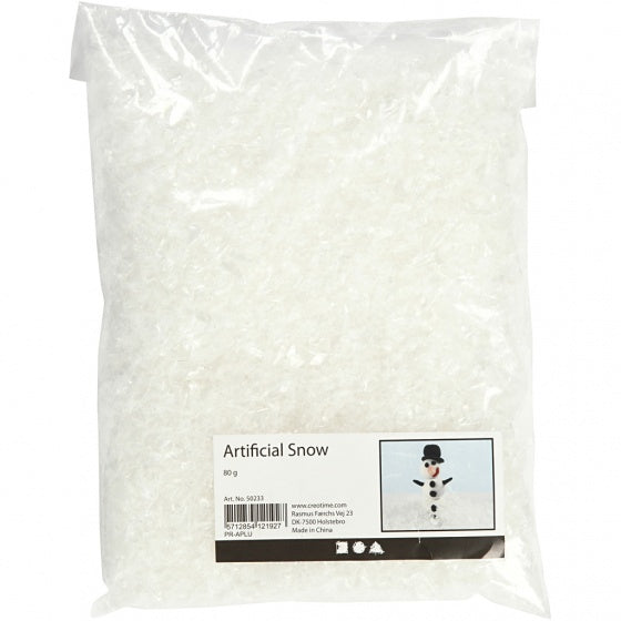 kunstsneeuw 80 gram