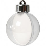 kunststof deco-bal 5cm 10 stuks