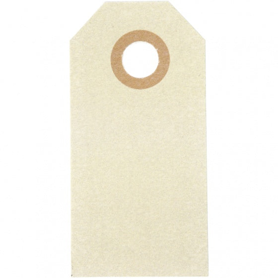labels beige 3 x 6 cm karton 30 stuks