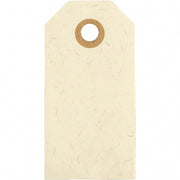 labels beige 4 x 8 cm karton 20 stuks
