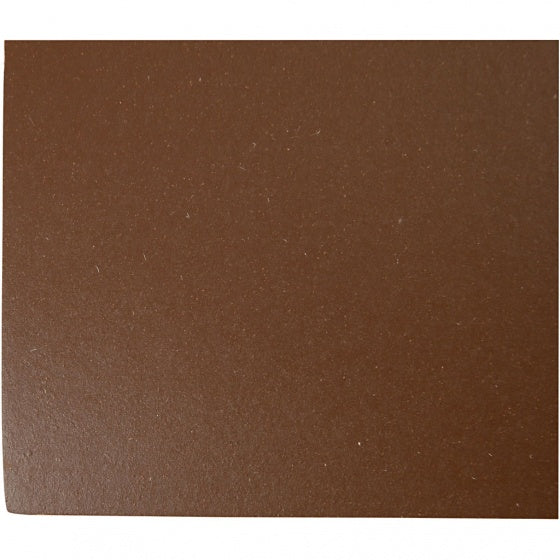 linoleum plaat bruin 30 x 39 cm 1 stuk