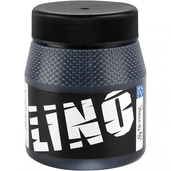 linoleum verf zwart 250 ml