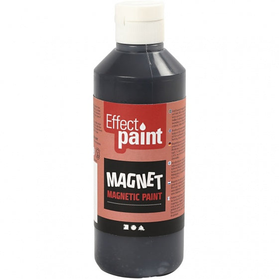 magneetverf zwart 250 ml