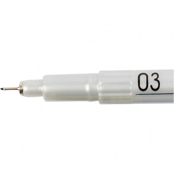 medallion tekenpen zwart 0