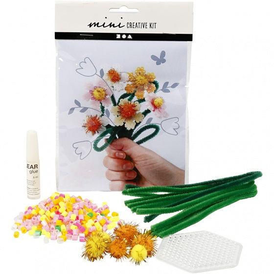 mini knutselset bloemen