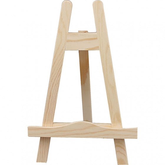 mini schilderezel hout 25 cm