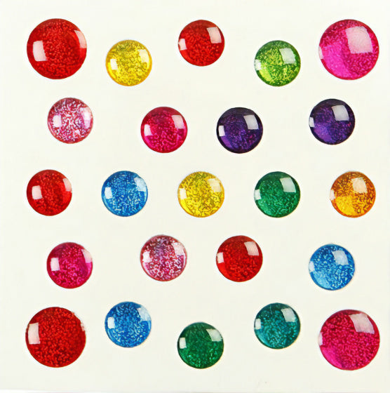 mini stickers stippen 24 stuks