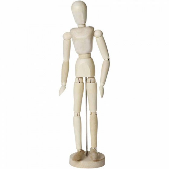 model vrouw model hout 30 cm