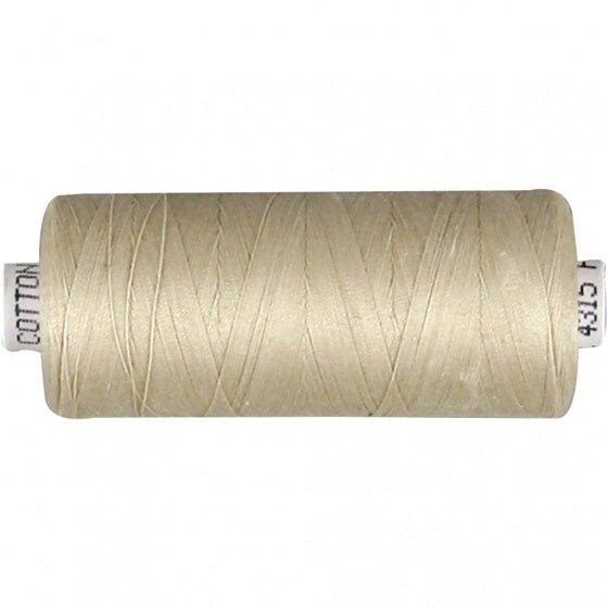 naaigaren katoen beige 1000 meter