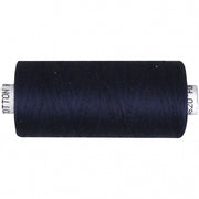 naaigaren katoen marineblauw 1000 meter