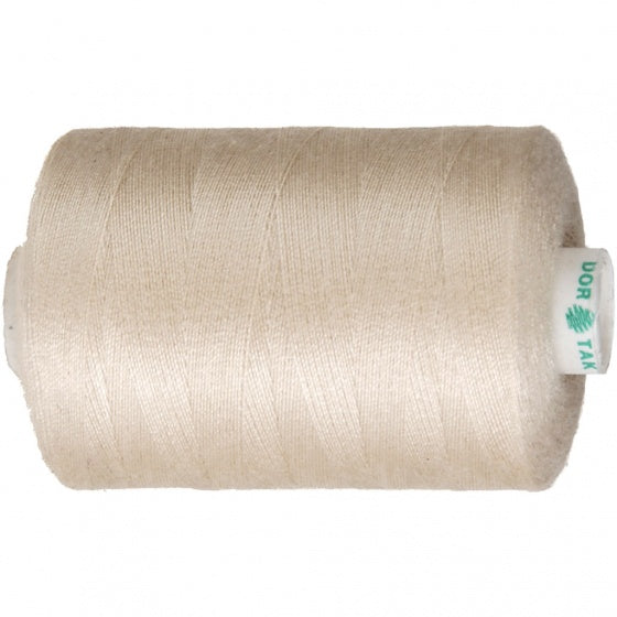 naaigaren polyester beige 1000 meter