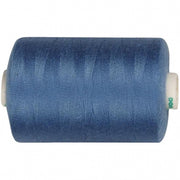 naaigaren polyester blauw 1000 meter