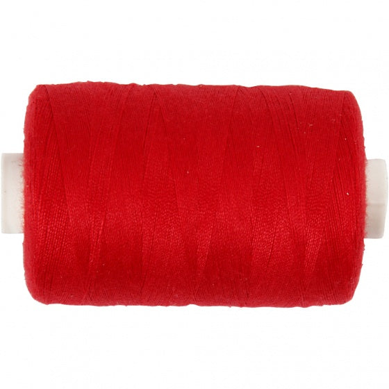 naaigaren polyester rood 1000 meter