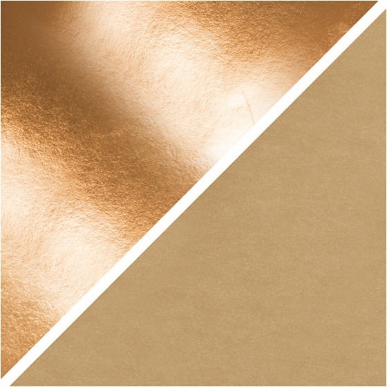 leerpapier rosé goud 1 m
