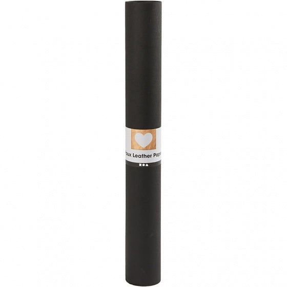 leerpapier zwart 1 m