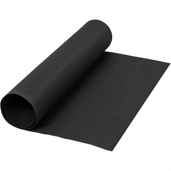 leerpapier zwart 1 m