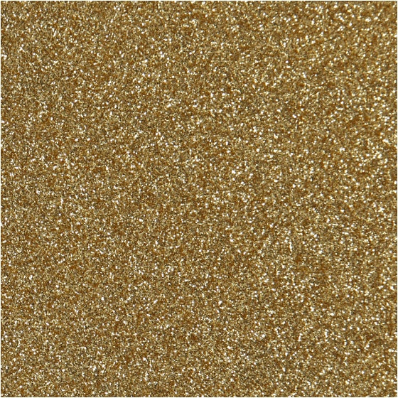 opstrijkfolie glitter A5 goud