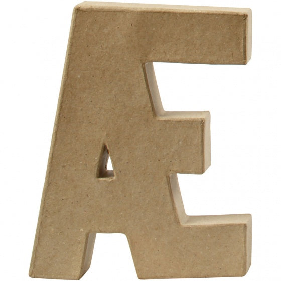 papier-mâché letter Æ 20