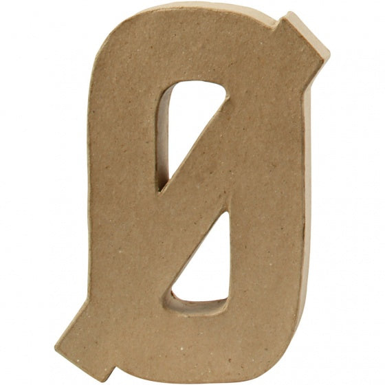 papier-mâché letter Ø 20