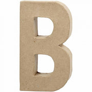 papier-mâché letter B 20