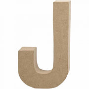 papier-mâché letter J 20