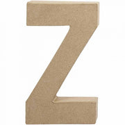 papier-mâché letter Z 20