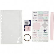 plastic etui met accessoires A5