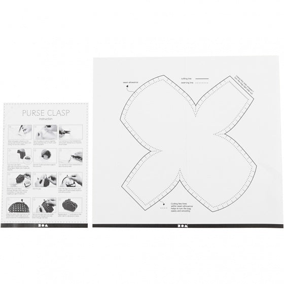 portemonnee gesp set 10 cm