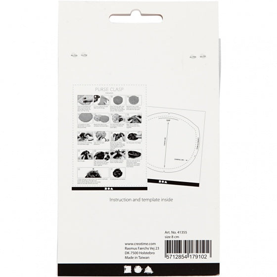portemonnee gesp set 8 cm
