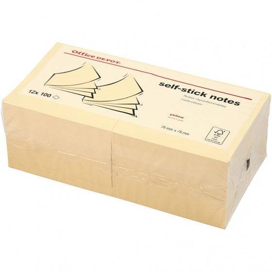 Post-it Notitieblokjes 75 x 75 mm 12 stuks