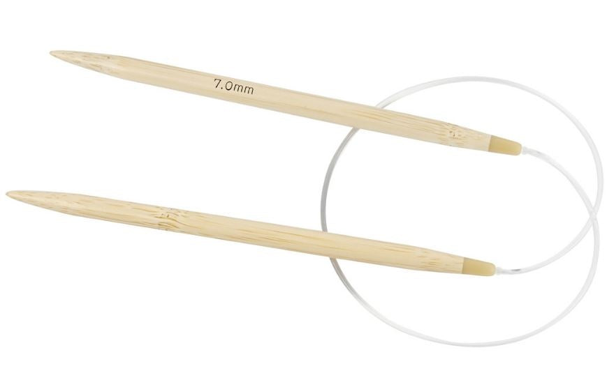 rondbreinaalden bamboe 7 mm 60 cm