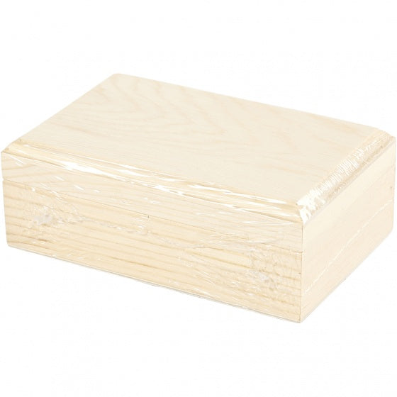 sieradendoos hout 14 x 9 x 5 cm