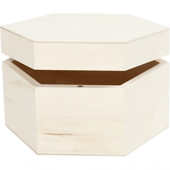 sieradendoosje/bewaardoosje triplex unisex 12 x 7 cm