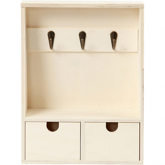 sleutelkast hout 28