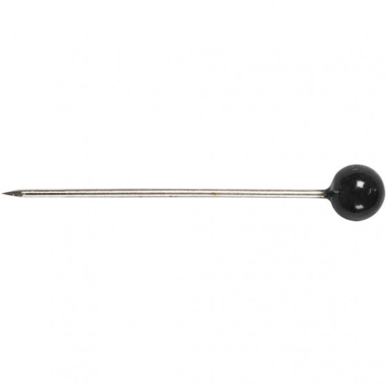 spelden zwart 25 mm 1000 stuks