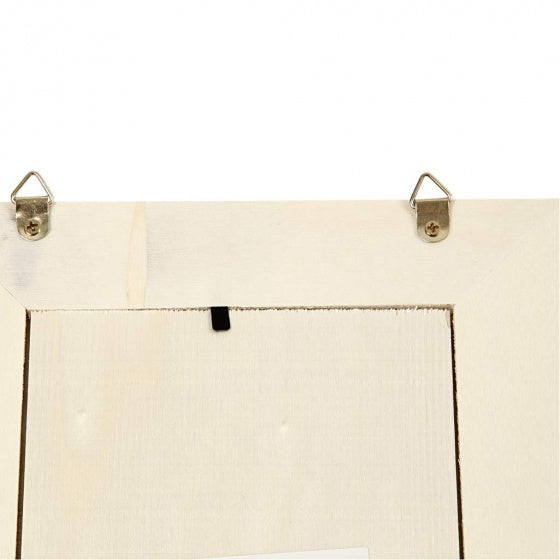 spiegel hout 21 x 16 cm blank per stuk