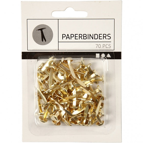 splitpennen goud 20 mm 70 stuks