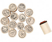 stempels smileys 20 mm 15 stuks