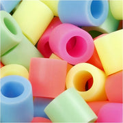 strijkkralen pastelkleuren 1000 stuks