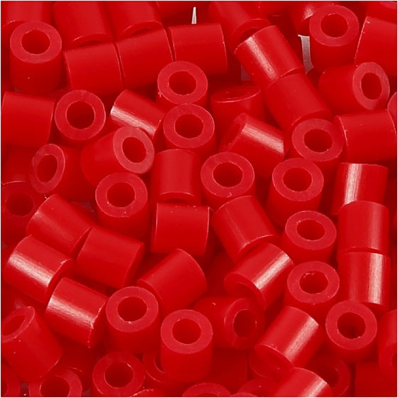 strijkkralen rood 1100 stuks