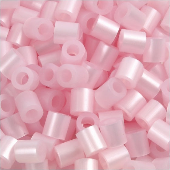 strijkkralen roze parelmoer 1100 stuks