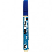 verfstift glas- & porselein blauw