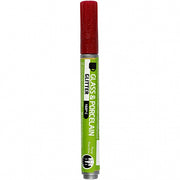 verfstift glas- & porselein glitter bordeaux