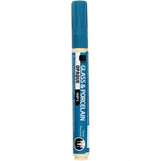 verfstift glas- & porselein turquoise